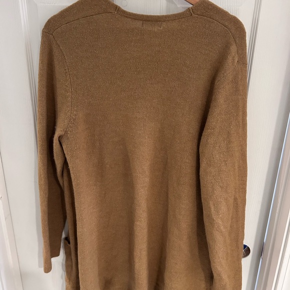 Old Navy Camel Brown Open-Front Cardigan Sweater XL - Picture 4 of 5